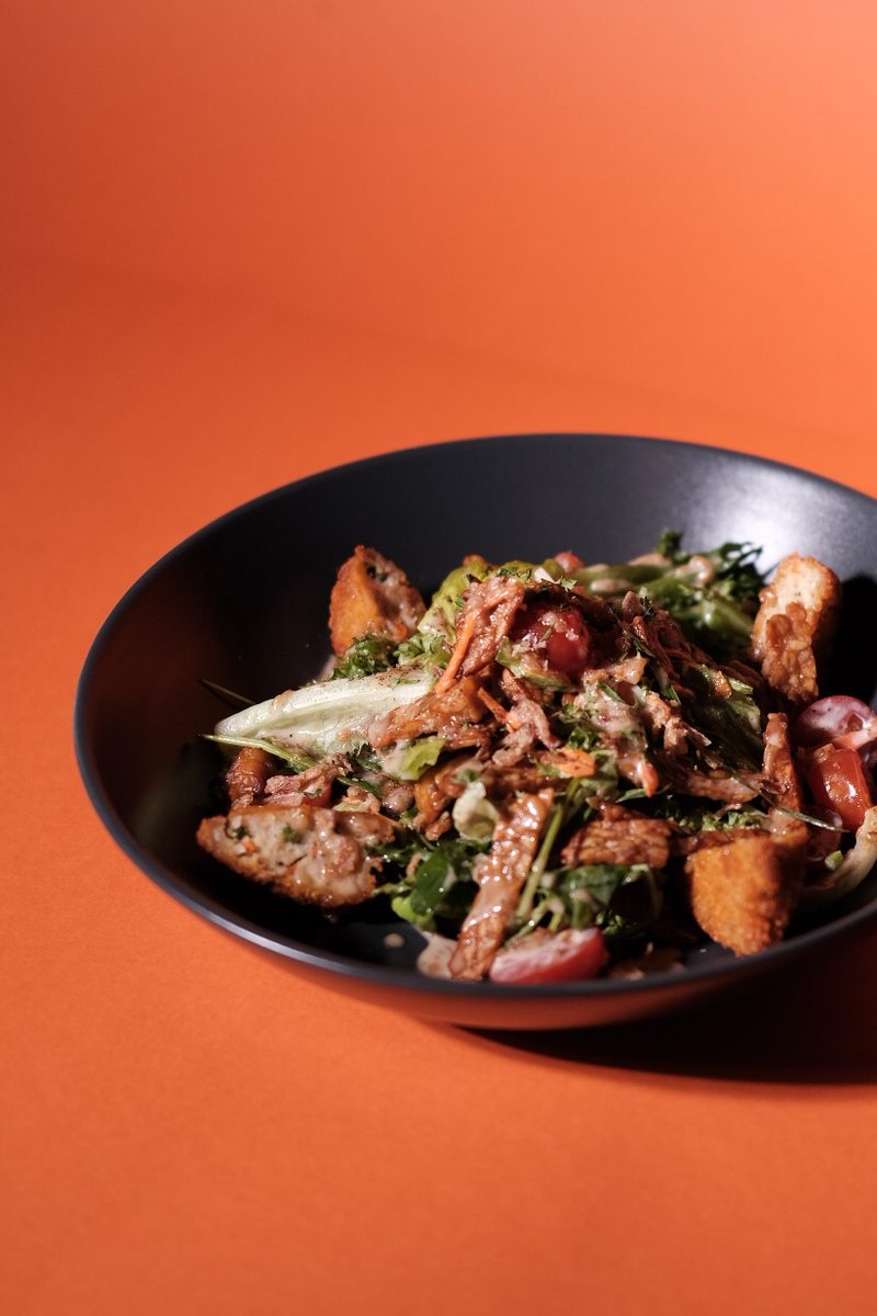 Green Salad Tempeh