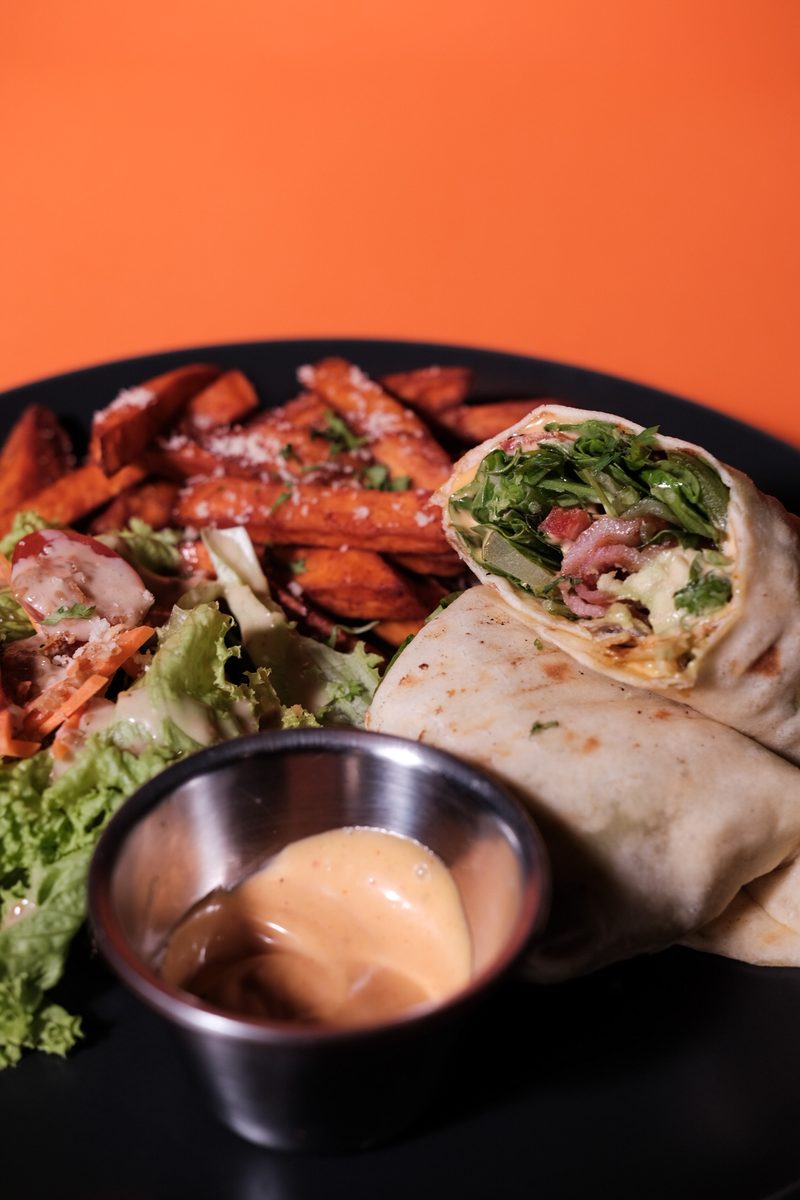 Smoked Duck Wrap